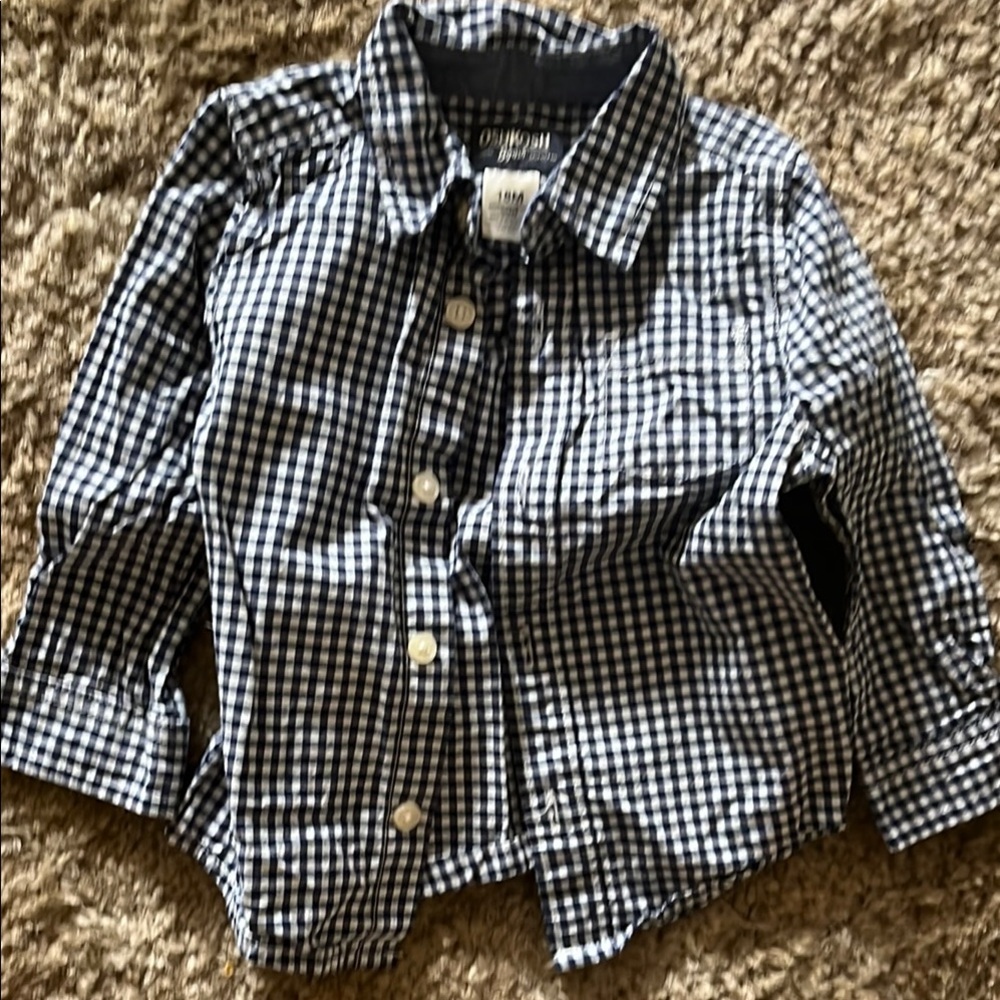OshKosh B'gosh Kids Gingham Button-Down Shirt